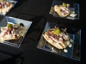 Brisket Tostadas by Corkscrew BBQ