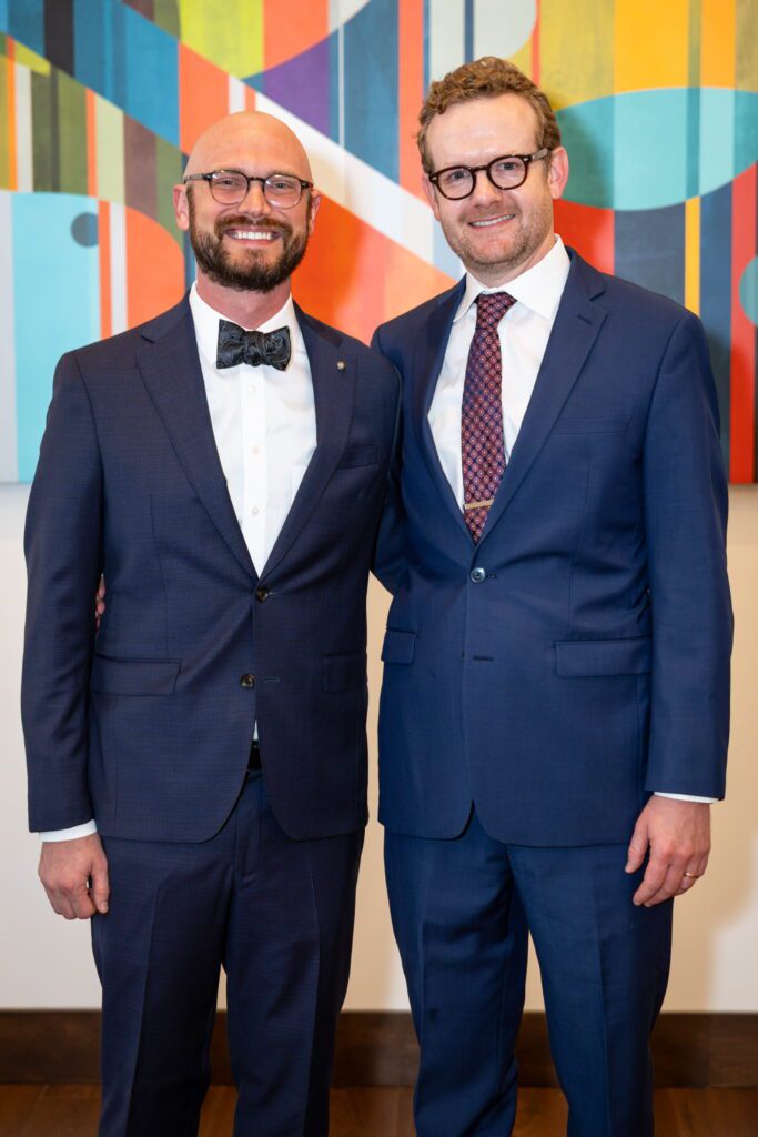 Bryan Marker, James Reno at Art League Houston 77th Anniversary Gala: WOW!  (Photo by Alex Barber and Emily Jaschke)