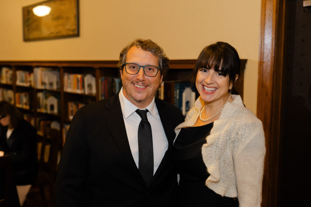 Bryan & Becky Danna at the Houston Public Library Robert Burns Supper (Photo by  Up in the Air Films)