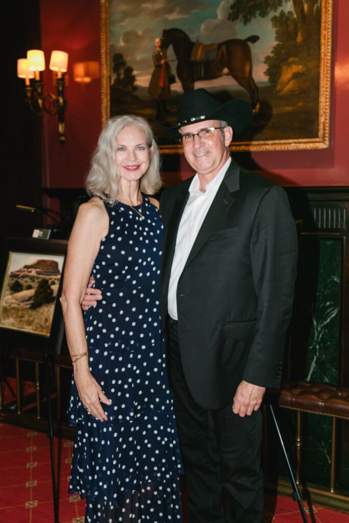Christine & Mike Glover at The Bryan Museum’s Art Untamed at The Coronado Club
