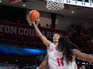 University of Houston Cougars men’s basketball team clawed out to a 76-54 blowout win over the Cincinnati Bearcats in a Big XII contest at the Fertitta Center, January 31, 2026