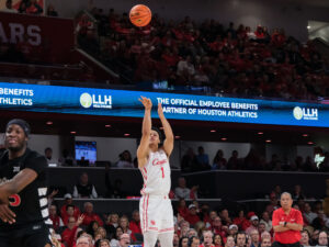 University of Houston Cougars men’s basketball team clawed out to a 76-54 blowout win over the Cincinnati Bearcats in a Big XII contest at the Fertitta Center, January 31, 2026