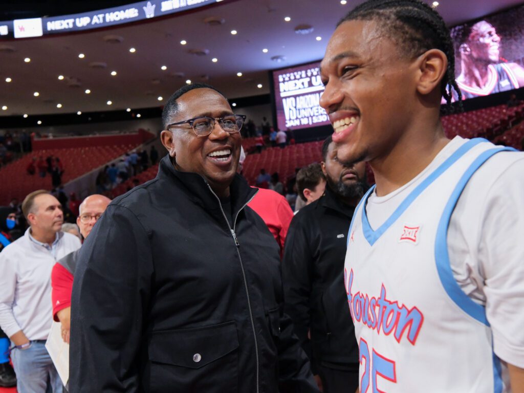 Master P came to watch his son Mercy Miller make some impressive plays. (Photo by F. Carter Smith)