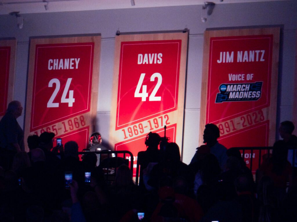 Dwight Davis wore No. 42 in honor of the pioneering Jackie Robinson. (Photo by F. Carter Smith)