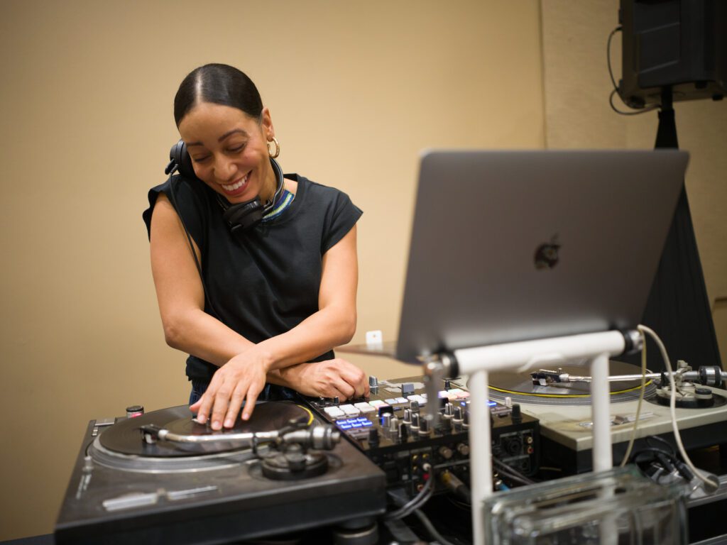 DJ G Funk at The Sale (Photo by Daniel Ortiz)
