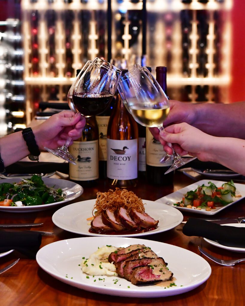 Del Frisco’s toast