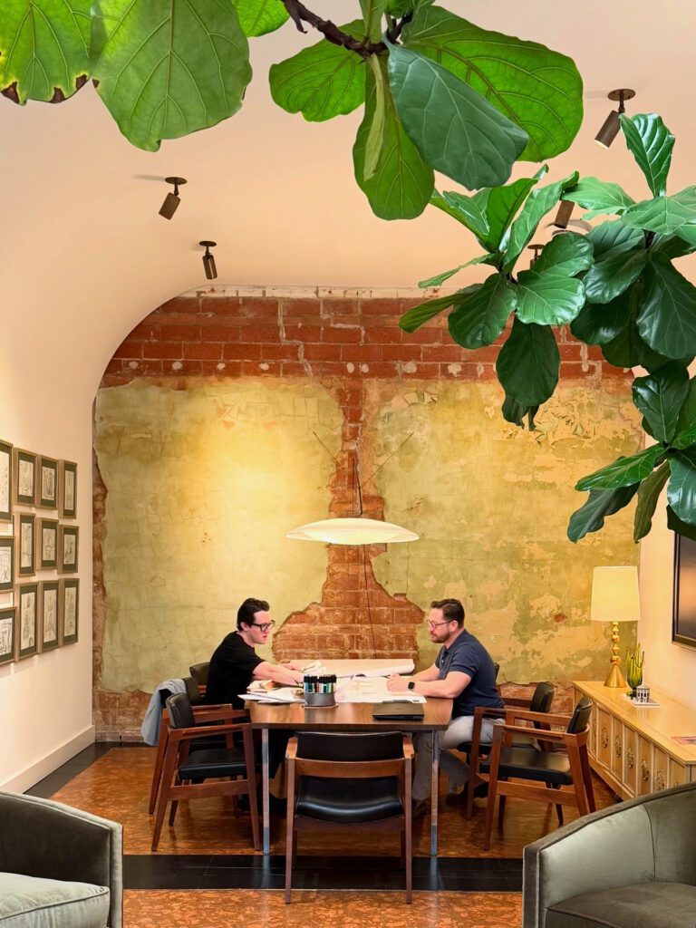 Eddie at Maestri Studio. 