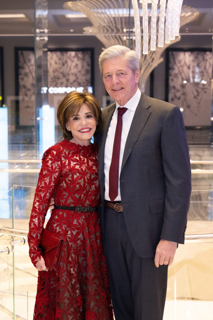 Hallie Vanderhider & Bobby Dees at CanCare's 'Hope Uncorked' dinner (Photo by Jacob Power)