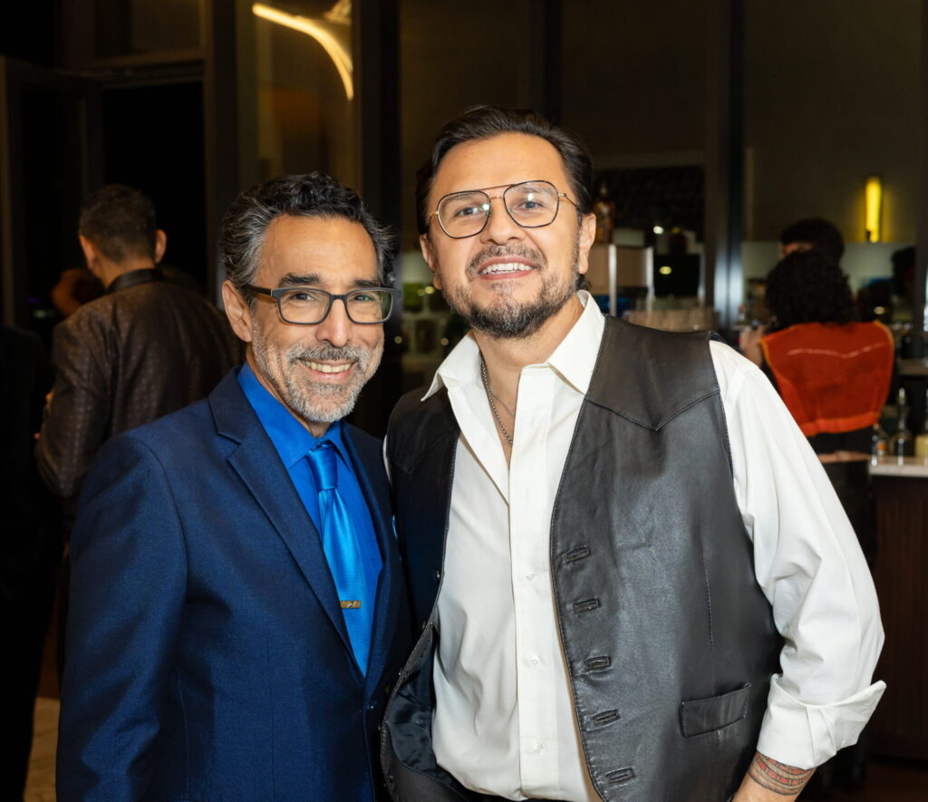 Henry Sanchez, Daniel Rios Rodriguez at Art League Houston 77th Anniversary Gala: WOW!  (Photo by Alex Barber and Emily Jaschke)