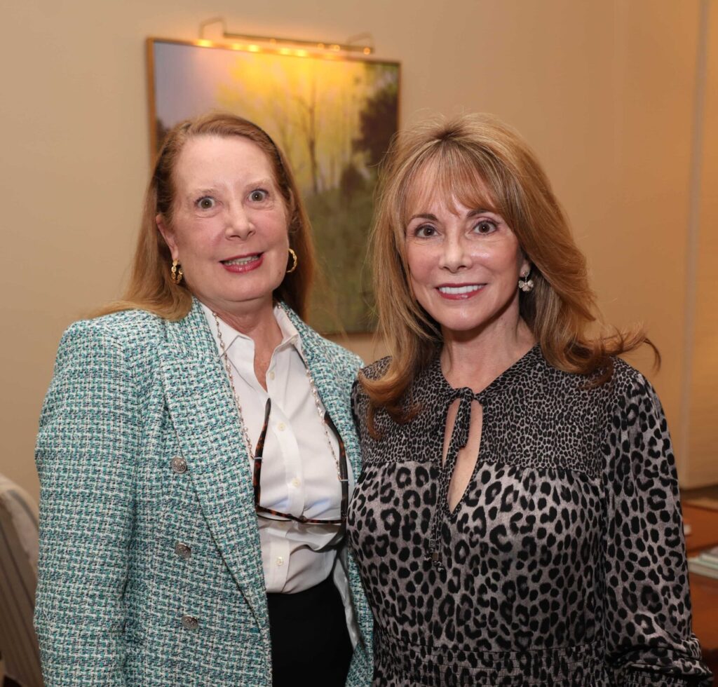 Martha Hirsch and Pamela Wright at The Heritage Society’s Evening of Heritage at The Forest Club.