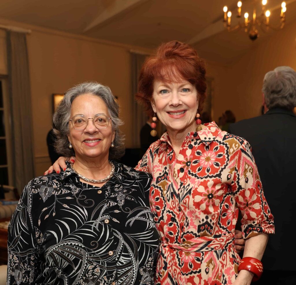 Tevia McLaren and April Lykos at The Heritage Society’s Evening of Heritage at The Forest Club.