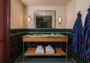 Hotel Daphne -Room x Bathroom 2- by Julie Soefer