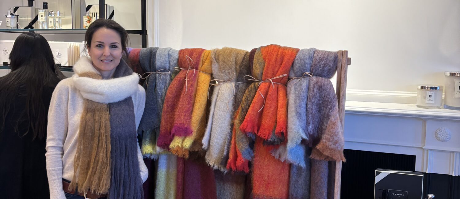 Mohair throws Estebanez Jo Malone