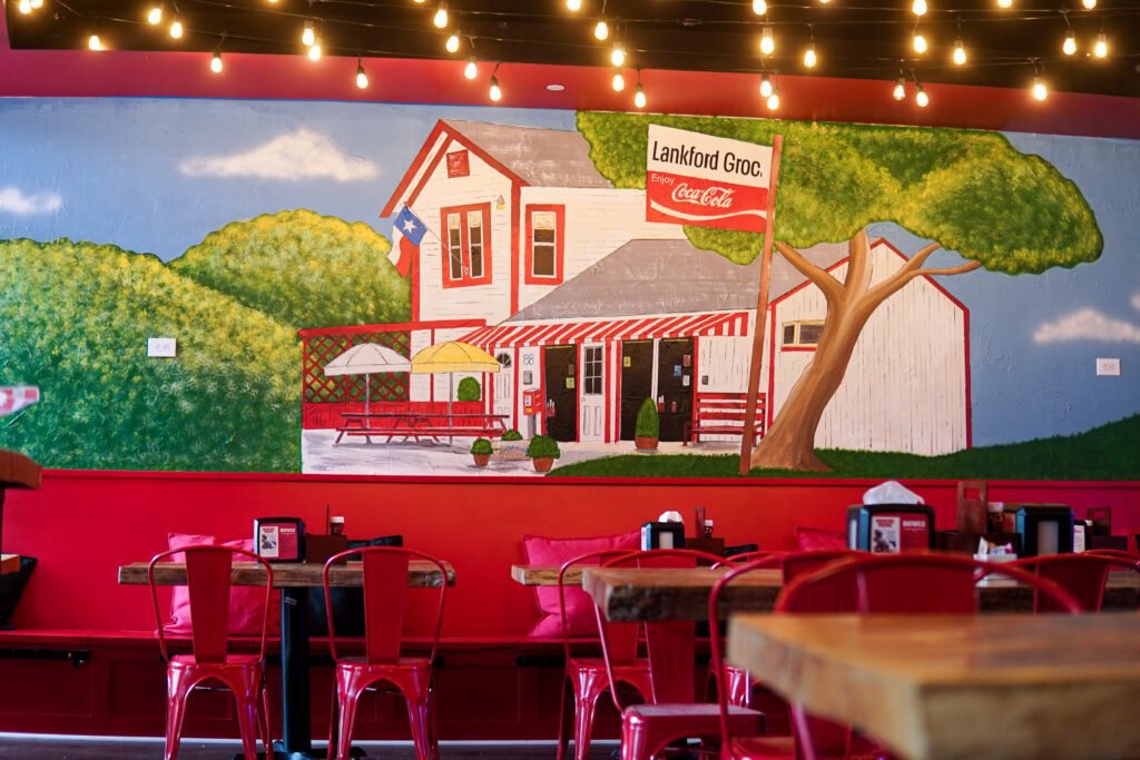 Lankford’s mural Woodlands