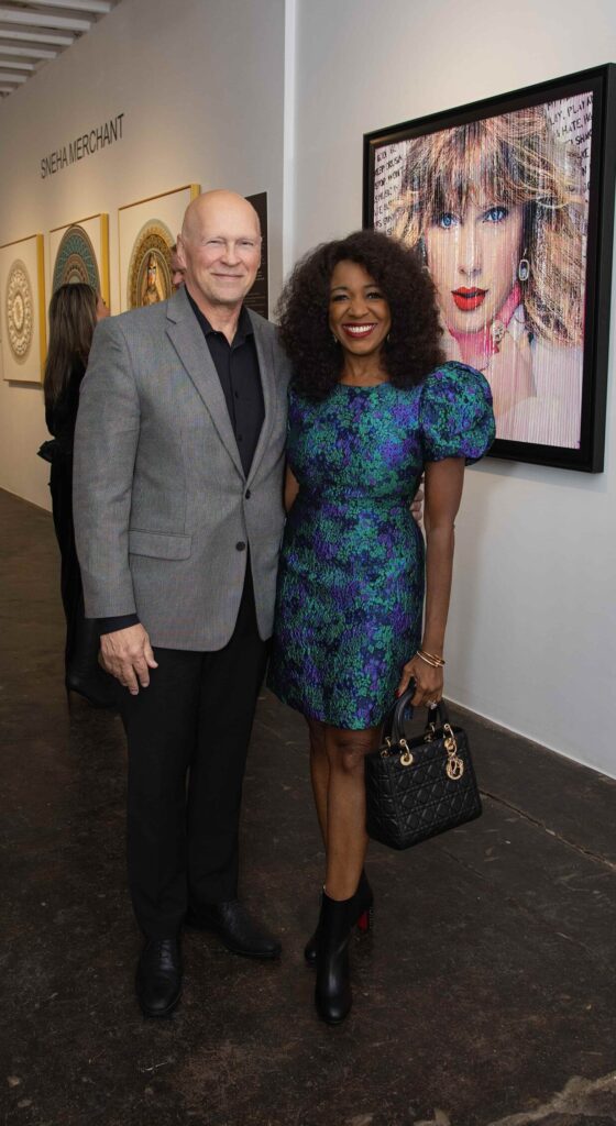 James Craig and Jacquie Baly at Investing in Creativity at Reeves Art + Design.