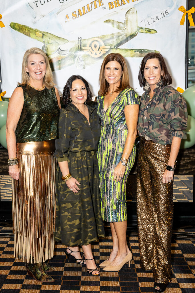 Turn It Gold chairs Jeannette Muecke, Cathy Blundell, Katherine Gring, and Joslyn Paris (Photo by Emily Jaschke)
