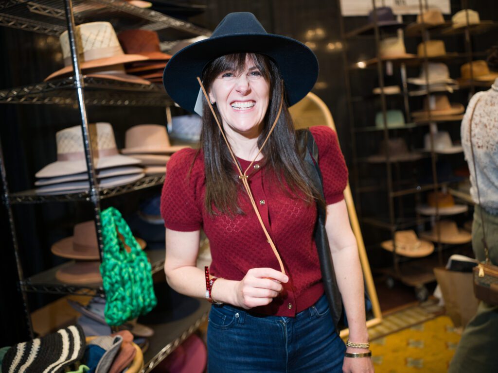 Lauren B Mills at The Sale (Photo by Daniel Ortiz)