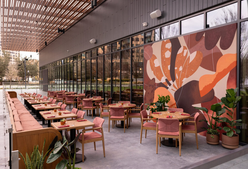 Dallas will be Little Ruby's first out-of-state location, taking over a 3,000 square foot space overlooking 23Springs Park (the new mixed-use development’s green space).  (Photo by Ashley Randall Photography)