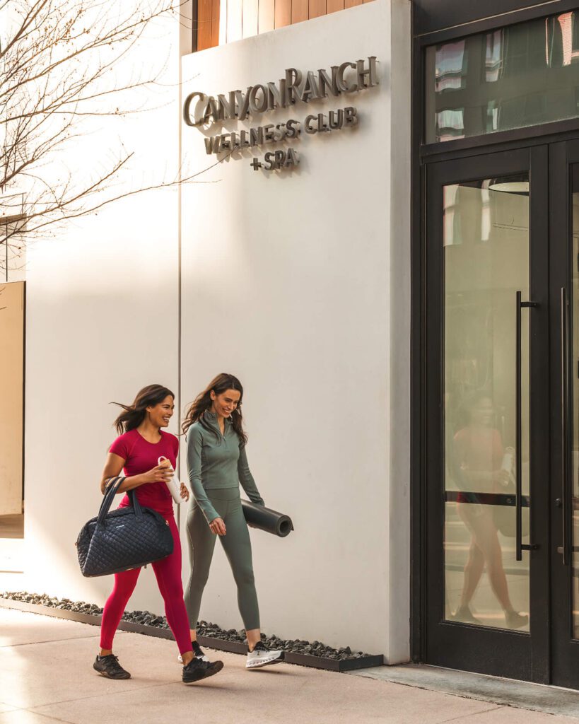 Canyon Ranch Fort Worth Club is currently offering two-for-one initiation fees for new members through February and special packages for couples, including the 50-minute Delicate Romance Couples Massage, enhanced with aromatherapy using Lola’s Apothecary oils. (Courtesy)
