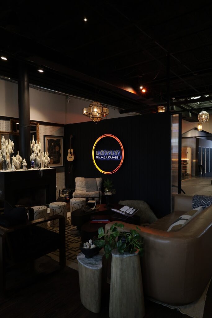 Named for the Finnish word for steam that rises from the sauna’s hot stones, you can book a contrast therapy session at Löyly for $45 or purchase a membership for $189 a month of daily visits. Photo by Tristen Burrows.