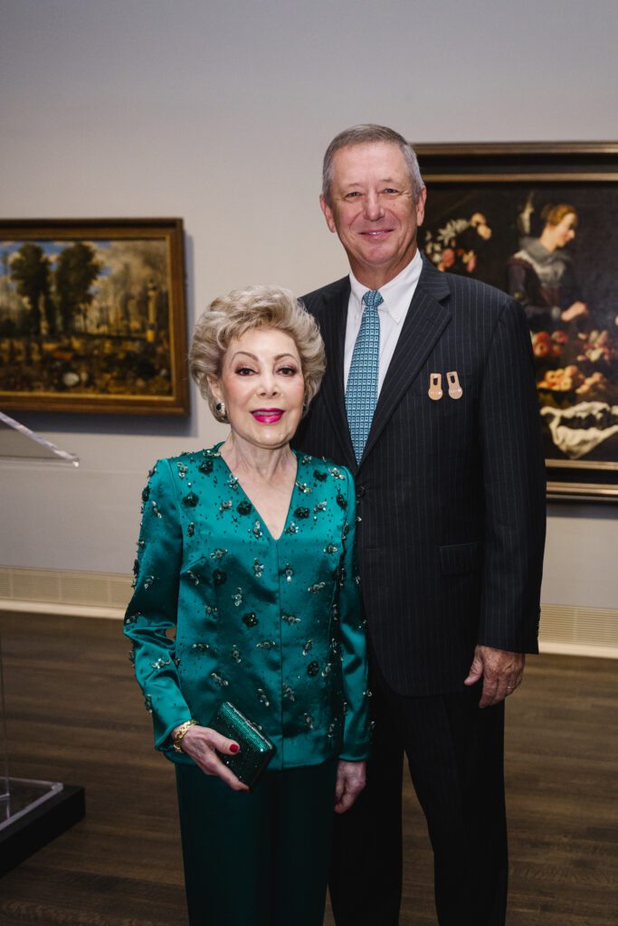 Margaret Alkek Williams, David Wuthrich at the Museum of Fine Arts, Houston cocktail reception saluting the 'Art and Life in Imperial Rome' exhibition (Photo by Johnny Than/Catchlight Group)
