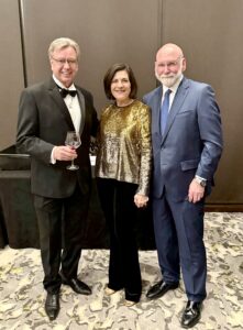 Mark Cox, Ellie and Michael Francisco photo by Lisa Gochman (Photo by Jacob Power)