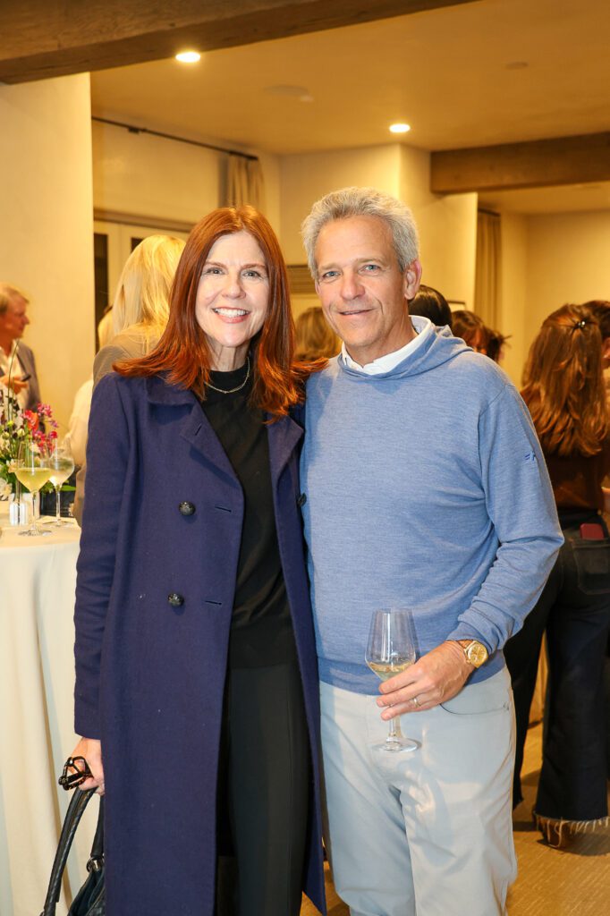 Mary & Tom Lile at Christiana Reckling's debut photography show (Photo by Mia Bonner Photography)
