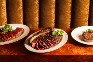 New York Strip, Akaushi Tomahawk, Filet