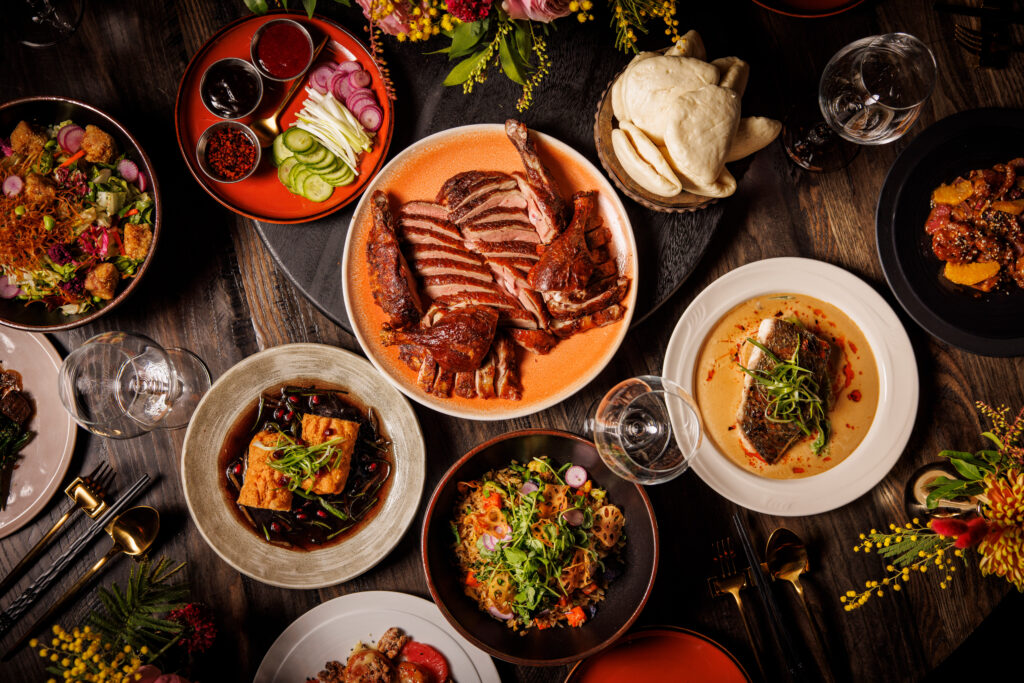 Night Rooster Tablescape (Photo by Samantha Marie Photography)
