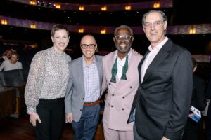 Papercity2025 Reverend Beya Dana, Reverend TJ Fitzgerald, Anthony Marshall, Reverend Daniel Kanter (Photo by Lindsay Jones)