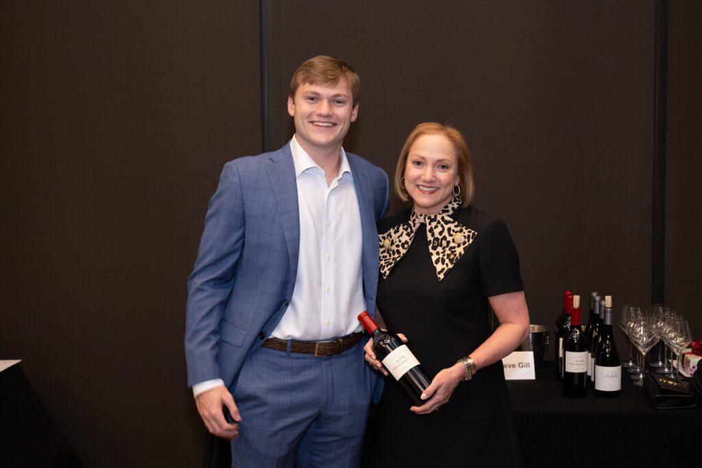 Stephen Gill, Mignon Gill at CanCare's 'Hope Uncorked' dinner (Photo by Jacob Power)