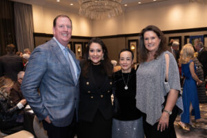 Steve and Angelica Newmyer, Kimberly Wilkins and Lisa Blackwood (Photo by Jacob Power)