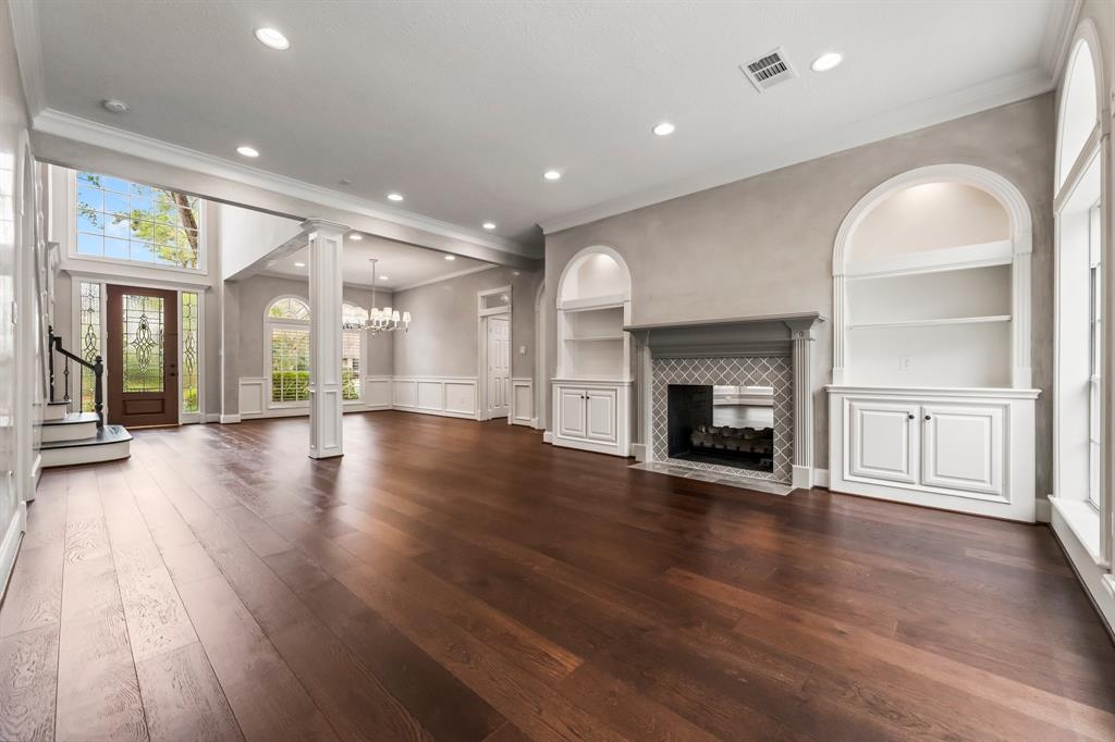 Dated tile surrounded the fireplace. (Photo courtesy of HAR) (Photo by Madeleine Harper Photography)