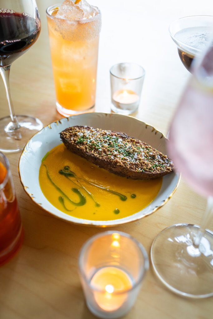 Order the sweet potato with any large plate for a delicious side. (Photo by EJ Galvez)