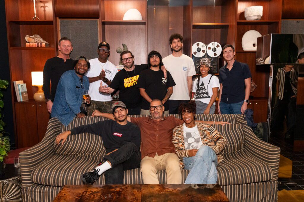 DJs at Hotel Saint Augustine for The Flat's listening party