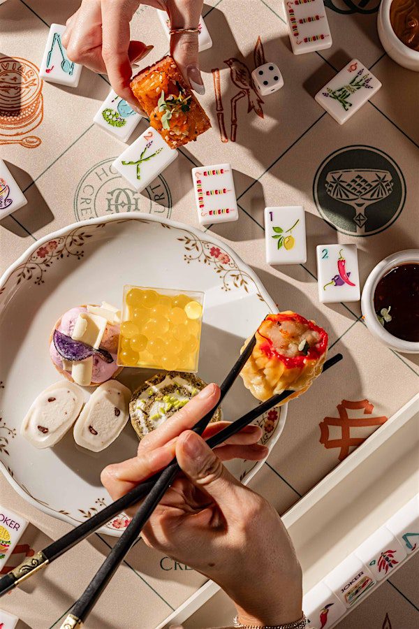 Hotel Crescent Court's "Tiles & Tea" service begins Saturday, January 10, and runs through February 1 (Courtesy Hotel Crescent Court)