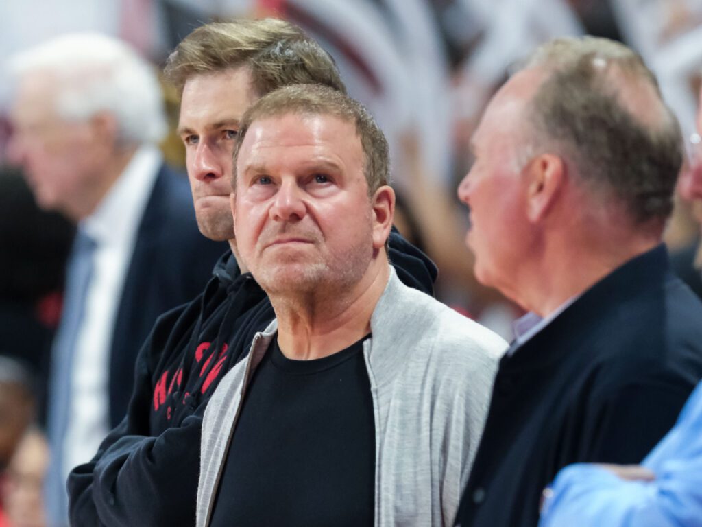 University of Houston believer Tilman Fertitta is making the most of his time back in H-Town. (Photo by F. Carter Smith)