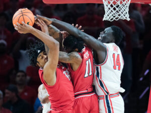 The University of Houston Cougars defeated the Texas Tech Red Raiders 69-65 in a Big XII basketball contest at the Fertitta Center, Tuesday, January 6, 2026