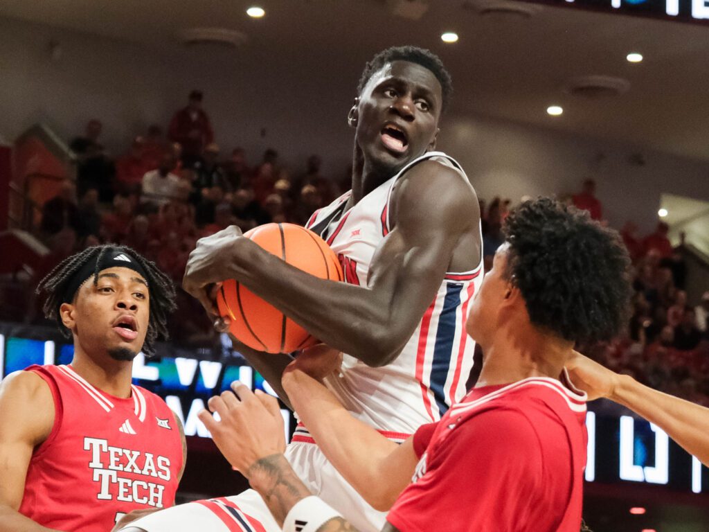 University of Houston backup center Kalifa Sakho can be an impact rebounder. (Photo by F. Carter Smith)