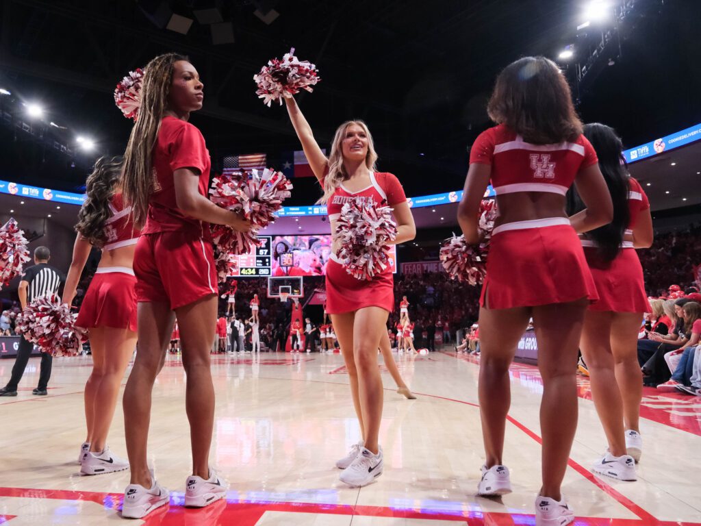 The Fertitta Center is a hopping place, one of the best atmospheres in all of college basketball. (Photo by F. Carter Smith)