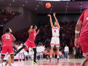 The University of Houston Cougars defeated the Texas Tech Red Raiders 69-65 in a Big XII basketball contest at the Fertitta Center, Tuesday, January 6, 2026