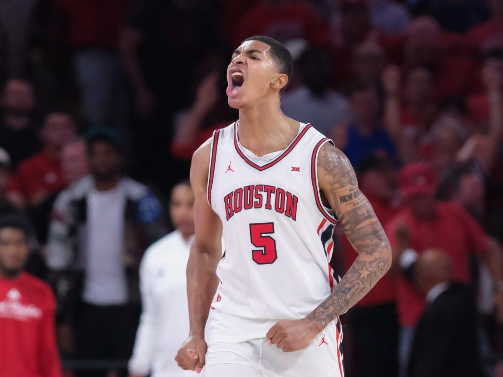 University of Houston freshman Chris Cenac Jr. is an elite rebounder and second shot creator. (Photo by F. Carter Smith)