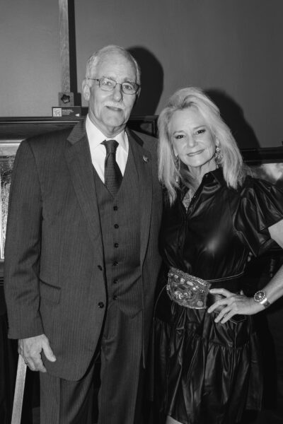 Randolf Holford, Vickie McMillan-Hayes at The Bryan Museum’s Art Untamed at The Coronado Club