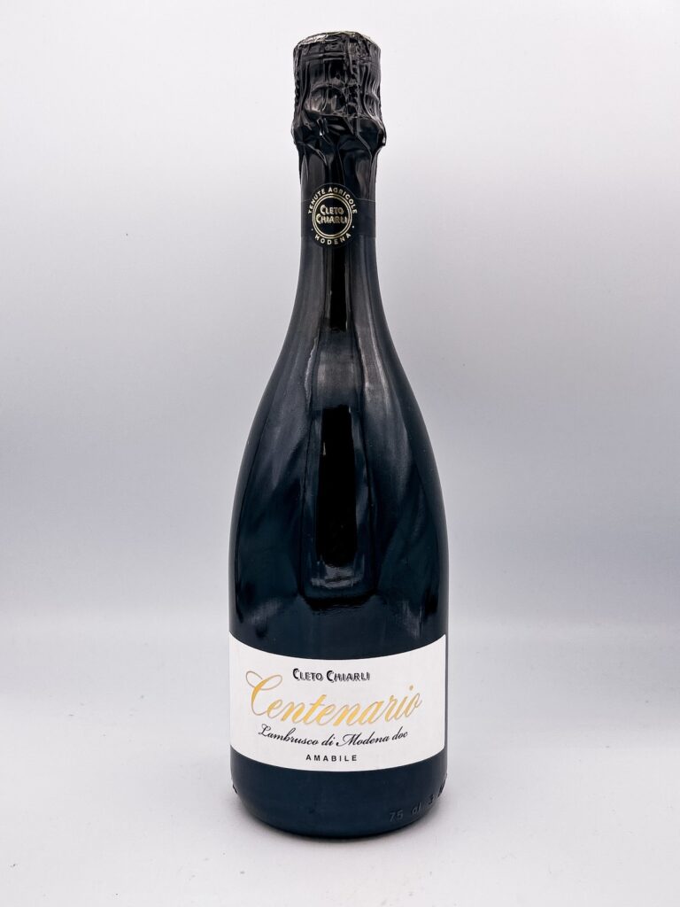 This bottle will pair well with pizza or a slice of chocolate cake.