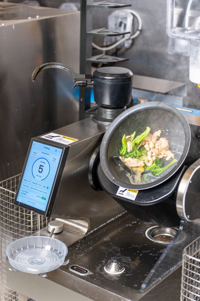 Unlike many fast-casual Asian concepts that rely on steam tables and batch cooking, each order at iWok is prepared to order individually and in just a matter of minutes. (Photo by Photos Courtesy of iWok)