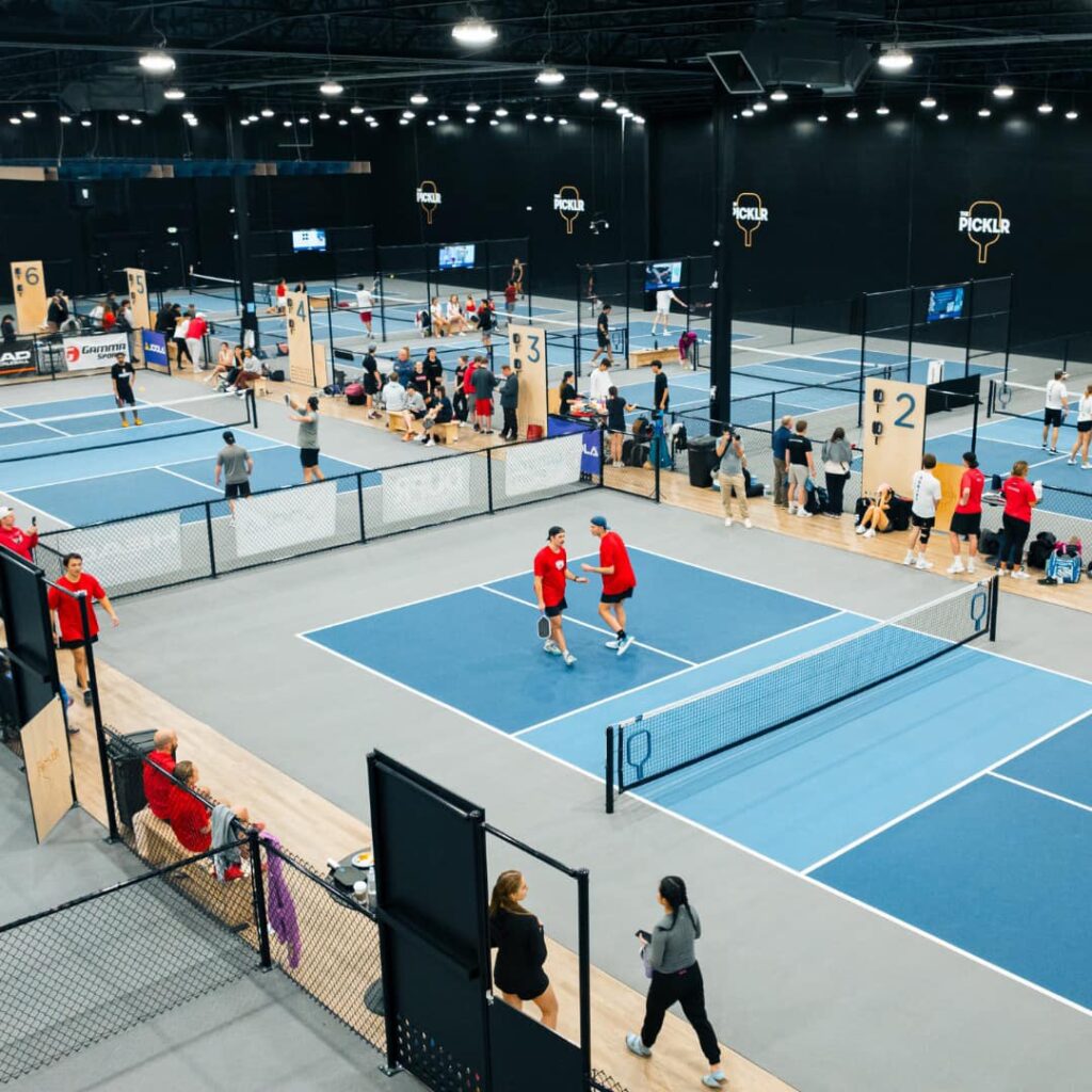 The Picklr West Fort Worth brings a year-round, indoor option to the city’s fast-growing pickleball scene. (Courtesy)