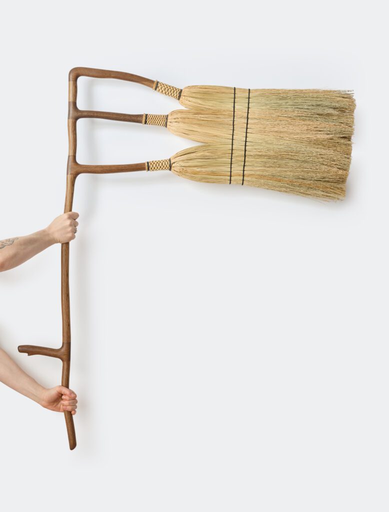 Aspen Golann, "Fruiting Bloom," 2025. Hear the Loewe Foundation Craft Prize finalist in her artist talk “Aspen Golann: Tools for the Future," Thursday, March 12, 6:30 pm, at the Lynn Wyatt Theater, Kinder Building, MFAH. (Photo by Kate Benson)