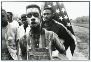 0633 Bruce Davidson, VOTE Marcher, Selma, Alabama, 1965