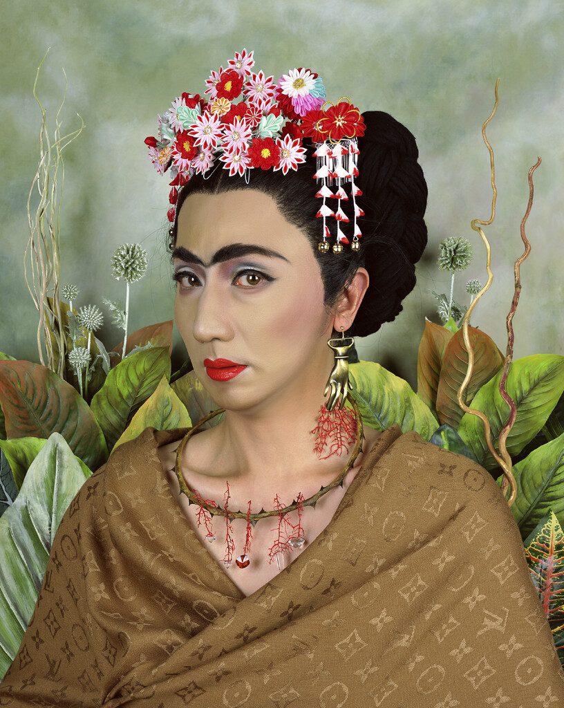 13_Yasumasa Morimura, An Inner Dialogue with Frida Kahlo (Hand-Shaped Earring)