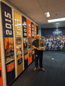 Logan Baker Astros chef